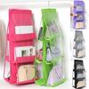 6 Pockets Hanging Bag Wardrobe Organizer Storage Bag Door Wall All Shoe Bag with Hanger