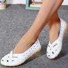 Shoes Women  2025 Soft Leather Shoes White Women's Loafer Slip On Flats Zapatos De Mujer Flat Shoes Women Casual Footwear Female