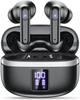 Cutting-edge Bluetooth 5.4 Earbuds, Wireless Bluetooth Earphones [New for 2025] LED Display, Wireless Type-C Fast Charging, Built-in Microphone,