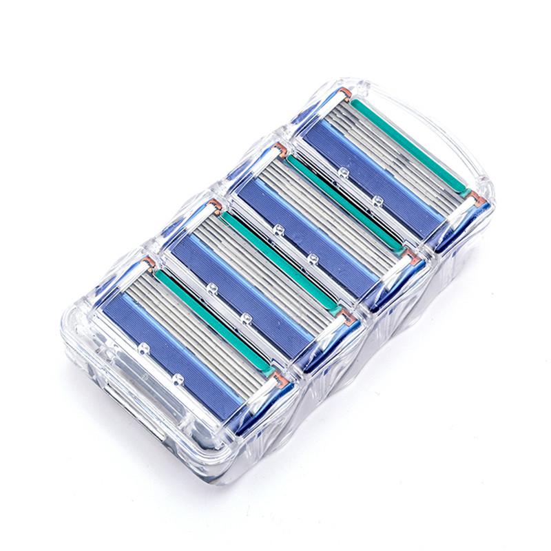 4/8/12 шт. лезвий для мужчин Сменные кассеты для бритья Бритвенный картридж Fusione