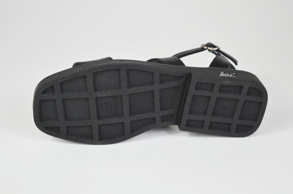 Sandals Guero 2142 37 Black Leather