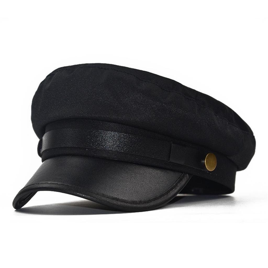 Men's And Women's Cap Vintage Beret Cap Flat Top Comfortable Breathable Cap