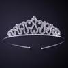 Women  Sweet Wind Princess Tiara Birthday Party Crown For Performance Party Decorative Crown