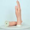 Silicone Practice Hand for Acrylic Nails Realistic Flexible Mannequin Hand Nail Art Practice Hand for Bracelets Rings Display