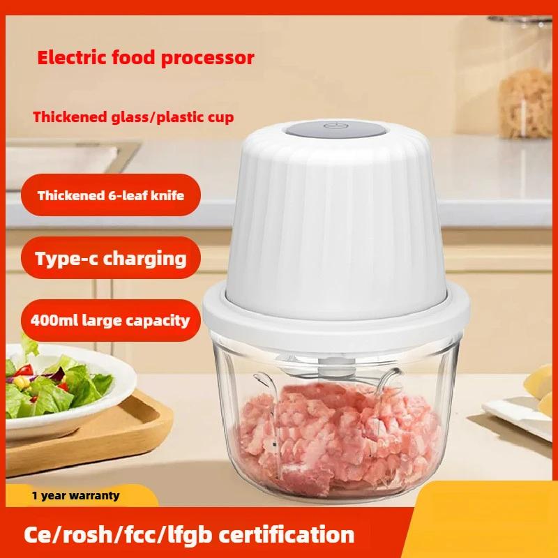 Electric Garlic Beater Kitchen Cross-border Garlic Beater Garlic Beater Automatic Complementary Food Meat Grinder
