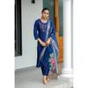 Women Indian Pakistani Cotton Rayon Kurti Pant Dupatta Set Salwar Kameez Dress SC-2248