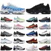 2025 Fashion Trend TN Plus Men Women Running Shoes Aqua Silver Particle Grey Triple Sail Digital Pink Psychic Blue Worldwide Mens Sneakers Sports