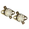 2 Pieces KSD301 Thermostat 120°C NC Normally Closed Temperature Thermal Switch