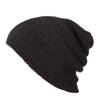 Casual Beanies Warm Stripes Knitted Femme Autumn Winter Unisex Caps