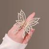 Elegant Metal Butterfly Hairpin with Tassel Pendant for Women, 2025 New Style