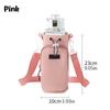 1pc Bottle Cover Water Bottle Carrier Bag with Phone Pocket with Adjustable Shoulder Strap Water Bottle Holder Pouch