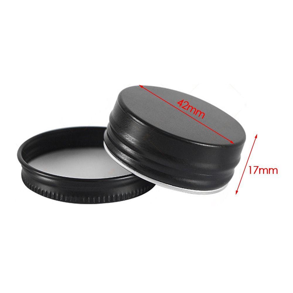 Candle for Cream Balm Metal Box Tea Cans Cosmetic Container Aluminum Tin Jar Refillable Bottles