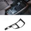 Carbon Fiber ABS Car Center Console Gear Shift Panel Cover Trim Frame For BMW X1 F48 2016-2018 Car Accessories (