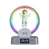 Multifunctional Wireless Charger Stand Alarm Clock Speaker RGB Light TF Fast Charging Station for iPhone X 11 12 13 14