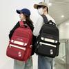 New College Student Backpack, Simple High-value Backpack, Girls' Large-capacity Junior High School Student Schoolbag