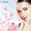LAIKOU Sakura Eye Serum Eye Roller Massage Hyaluronic Acid Skin Care Eye Bags Cream Moisturizing Dark Circles 15ml