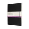 Moleskine Classic Notebook, Double Layout (Plain X Ruled), Softcover, XL, Black, NB413SBK
