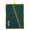 1Pc Durable Canvas Spanner Wrench Tool Roll Up Storage Bag Green 14 Pockets