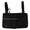 Wheelchair Side Pocket 600D Oxford Cloth Organizer Pouch Tote Bag Wheelchair Armrest Accessories