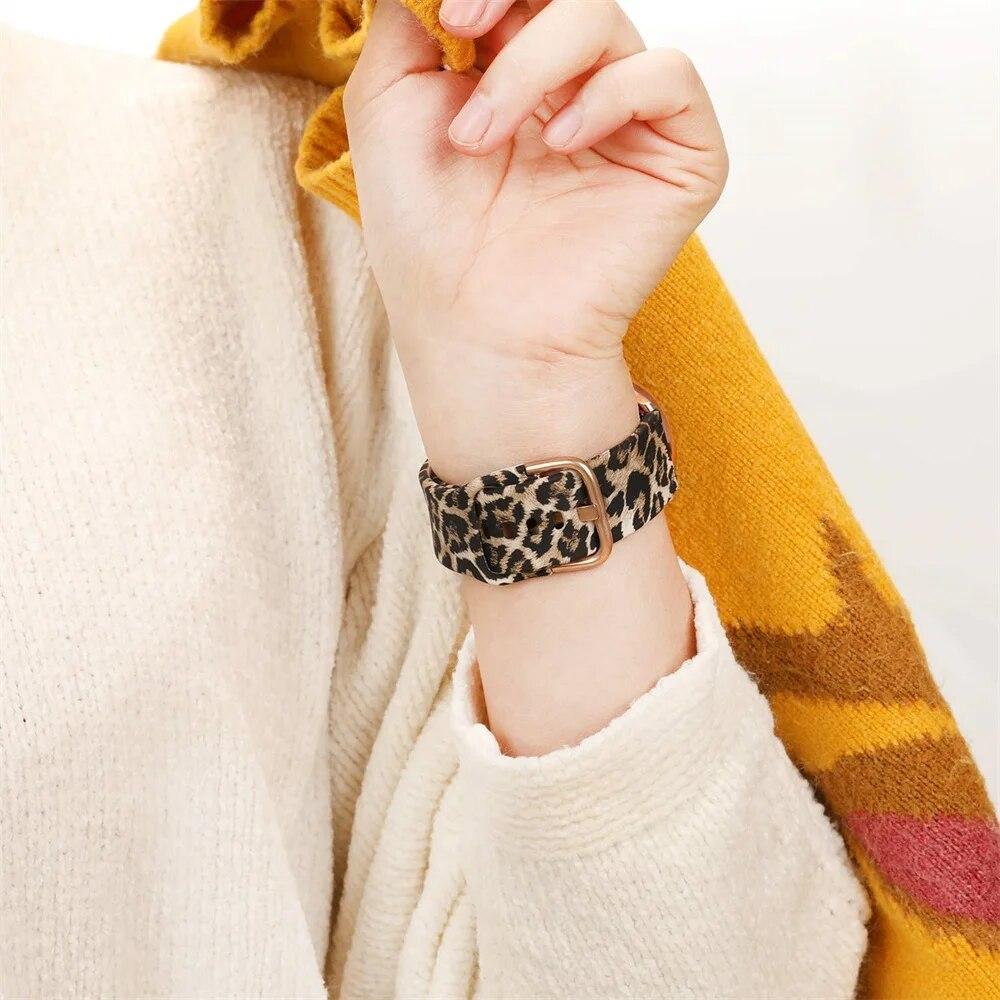 Силиконовый ремешок с принтом для Samsung galaxy watch 6 Classic-5-pro-4, спортивный браслет, ремешок 20 мм, 22 мм для Amazfit GTS/GTR/4/3/2e Mini