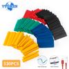 530pcs Heat Shrinkable Tube Shrinking Wrap Tubing Insulation Wire Cable Heat Shrink Tubing Kit 2:1