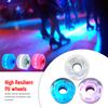 8pcs Skateboard Wheels LED Light Up Replacement Wheels Longboard Wheel Set 78A PU Cushion Wheel for