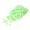 100pcs/lot Luminous Tent Pegs Ground Nail Tent Stakes Ring Silicone Night Warning Luminous Rings for Camping BBQ Tent Nail