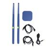 Air Drum Sticks 8 Sounds 3D Motion Sensing Portable Rechargeable Virtual Electronic Drum Set
