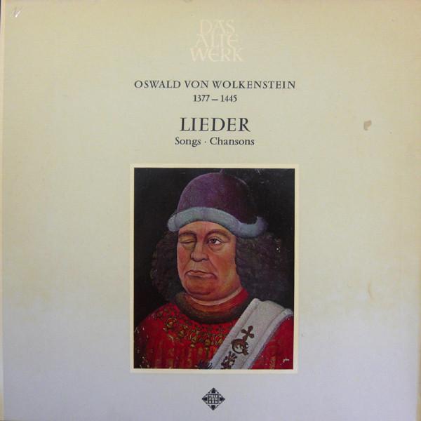 LP Record OSWALD VON WOLKENSTEIN  Lieder SAWT9625B TELEFUNKEN Germany Classical Used