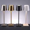 New Creative Wireless Touch LED Desk Lamp with USB Charging for Restaurant Study Office Decor Night Light