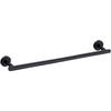 Bathroom Towel Rack 24 Inch Towel Bar Stainless Steel Towel Holder Silver Black