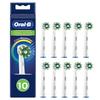 Braun Genuine Electric Toothbrush Replacement Brush Brush EB50 RB CleanMaximizer Overseas Name CROSS ACTION Oral-b Multi-action 10-pack Multi-action