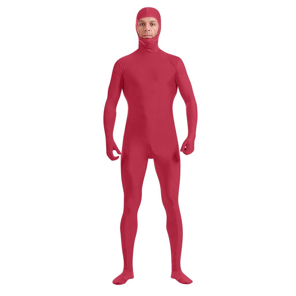 Zentai Suit Cosplay Leotard Full Bodysuits Green Screen Suit Halloween Costumes