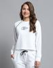 Women's Regular Fit Full Sleeve Winter Sweatshirt