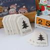 50PCS DIY Wrapping Supplies Xmas Decoration Hang Tags Christmas Labels Gift Wrapping Kraft Tag