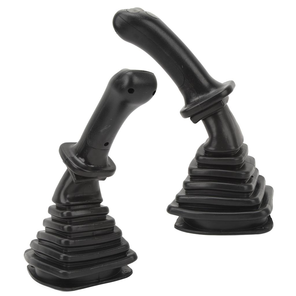 2Pcs 3 Button Excavator Joystick Handles with Dust Cover Replacement for Doosan DH DX150 215 225 300 370‑9C