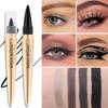 Cool Black Intense Eyeliner Color Eyeliner Waterproof Long-Lasting Makeup Holding Non-Smudge Eyeliner Pencil
