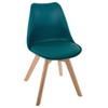 Baya Atmosphera Scandinavian Style Chair - Duck Blue