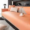 Simple Solid Color Sofa Mat Four Seasonal Universal Waterproof Furniture Cover Urine Proof Pet Non Stick Fur Protector Cushion