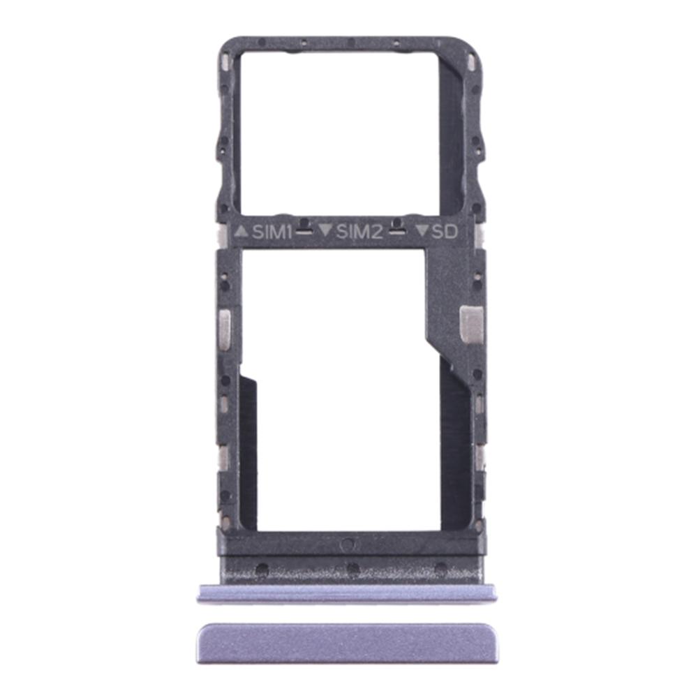 For TCL 40 SE SIM Card+SD Card Tray Holder Replacement Part (Without Logo)