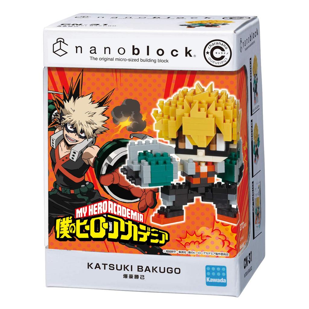 Kawada Nanoblock Charanano My Hero Academia Katsuki Bakugou CN-31