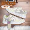 Niche Cranberry Color Scheme Bread Shoes Female Students White Shoes Spring New Versatile Casual Shoes