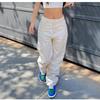 Fashion Casual Jeans Women's Comfortable Straight Spice High Waisted Trousers