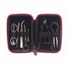 Shopdp DIY Tool Kit Set for Beginner RBA/RTA Builds, 8-in-1 Storage Bag for Convenient Storage