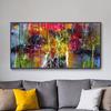 Home Decoration Wall Canvas Art Poster and Print Colorful Abstract Modern Art Painting On Canvas Picture for Living Room