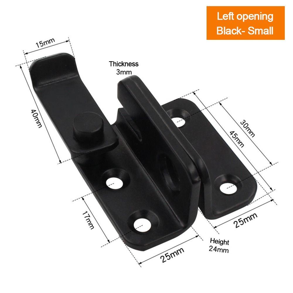 Anti-theft Sliding Door Lock Bolts Padlock Clasp Gate Safety Lock Useful Door Latch Home Hardware