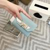 Women Wallet Foldable Portable Ladies Short Coin Purses  Cute Bow Clutch Bag PU Leather Female Card Holder Purse