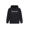 Li-Ning Wade Series Logo Print Pullover Hoodie Long Sleeve Sweatshirt Unisex Tops Black AWDS809-1