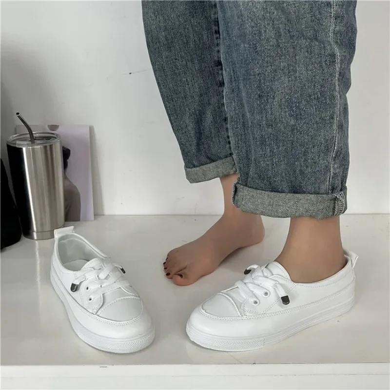 Fashion Women Shoes Comfort Breathable White Shoes Women Non Slip Lace Up Sneakers Women Fashion Mesh Casual Sport Shoes Zapatos