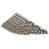 15Pcs Twist Drill Bit 135 Degrees  Oxidized Gold Cobalt Drills Bits Set for Cutting Hard Metals